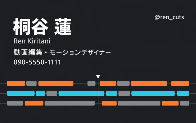 タイムライン・エディター