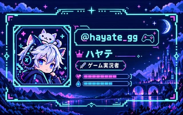 ゲーマー・ピクセルネオン